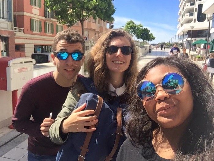 walking through the streets of monaco