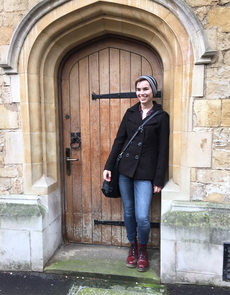 ellie in oxford, england