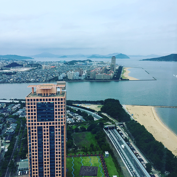 1-fukuoka tower in japan