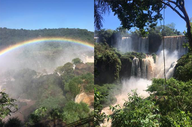 Taking a Break from Tutoring to Visit Iguazu Falls in Argentina